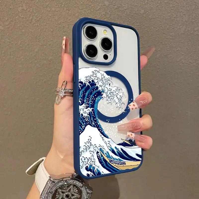 Magnetic Clear Iphone Case — Edition 3041 phone case, view 10