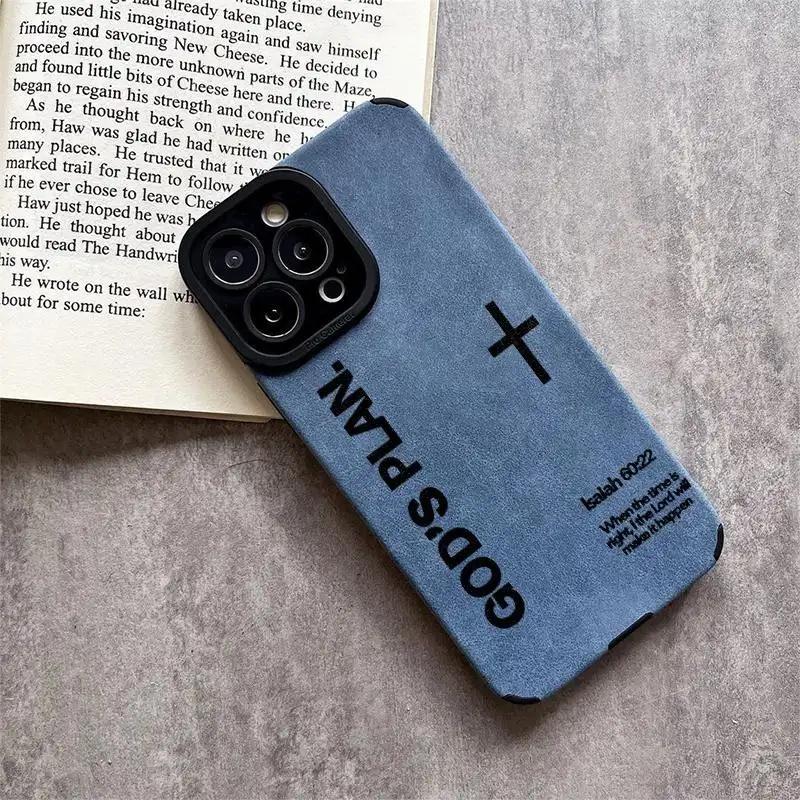 God'S Plan Suede Phone Case phone case, view 10
