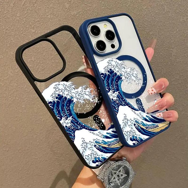 Magnetic Clear Iphone Case — Edition 3041 phone case, view 2