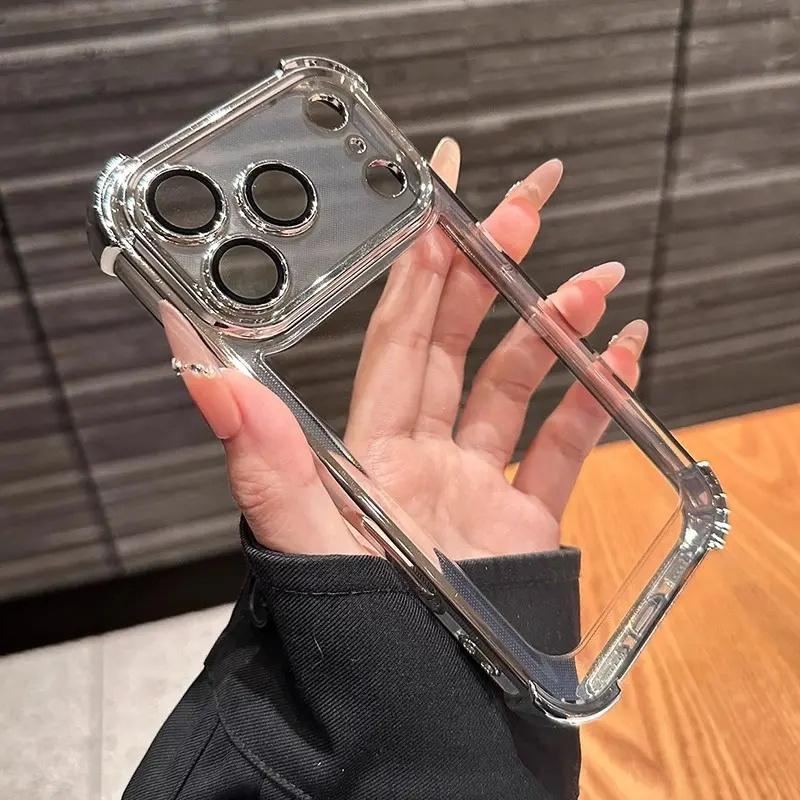 Black Four Corner Bumper Iphone Case phone case, view 5