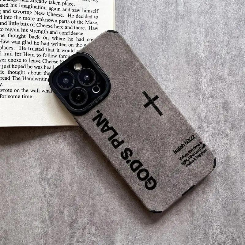 God'S Plan Suede Phone Case phone case, view 11