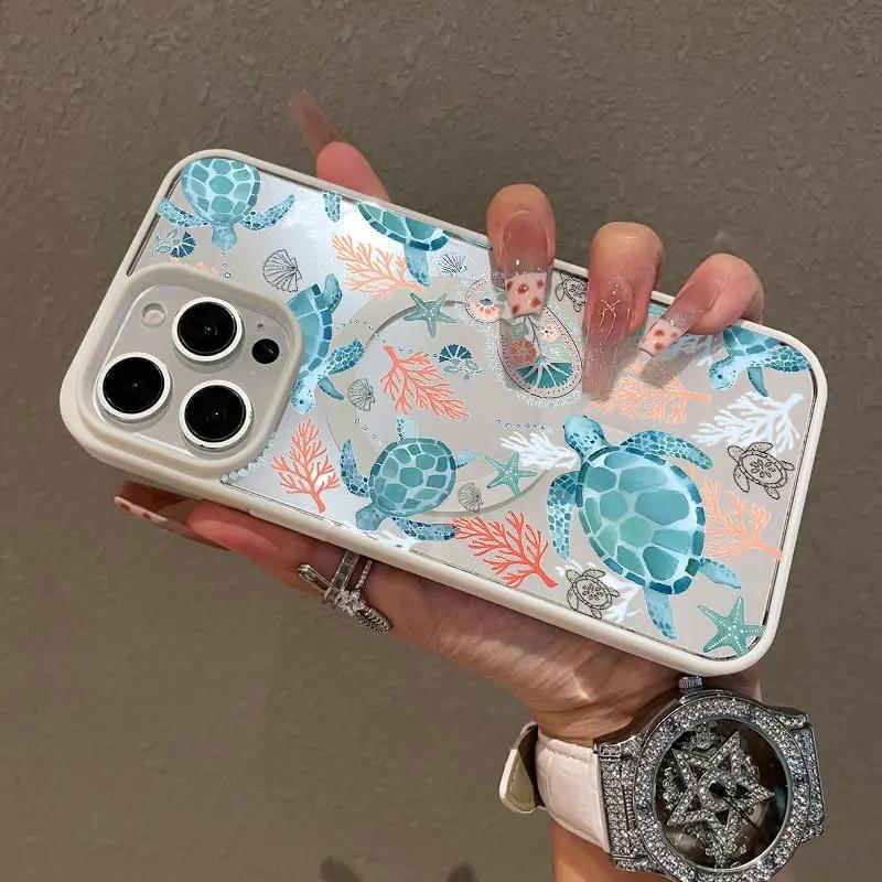Magnetic Clear Iphone Case — Edition 9345 phone case, view 5
