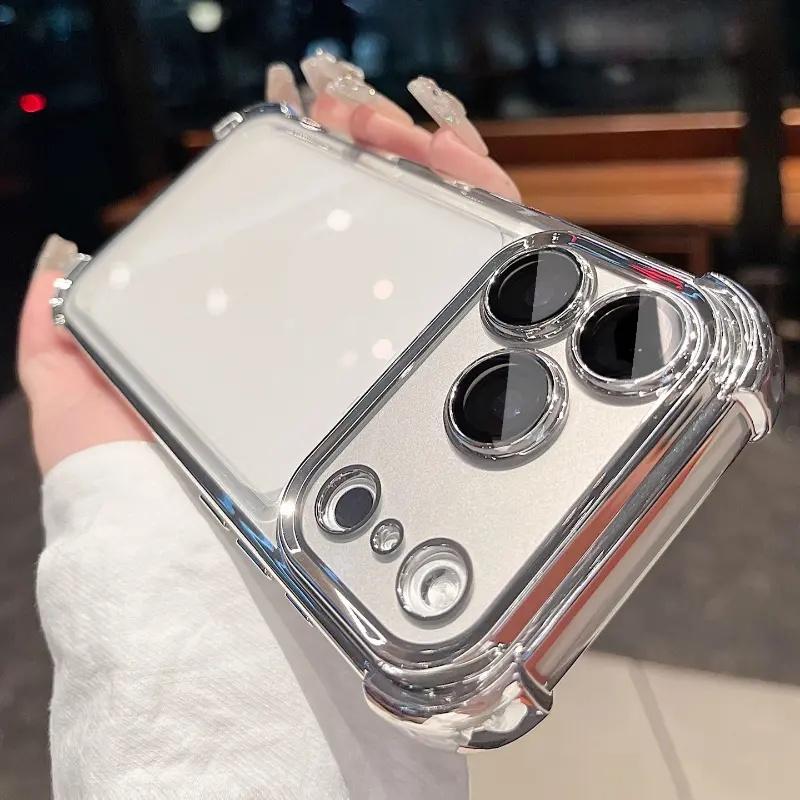 Black Four Corner Bumper Iphone Case phone case, view 3