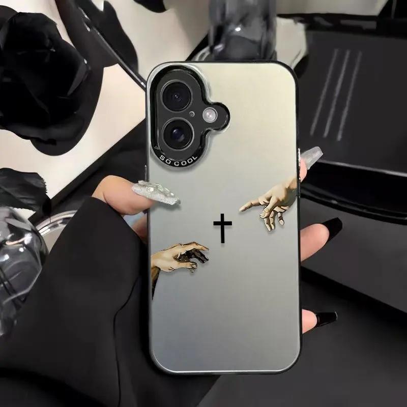 Creation Of Adam Hands Phone Case — Edition 8145 phone case, view 7