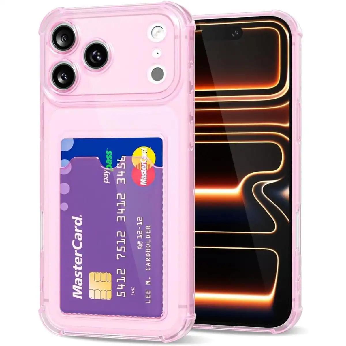 Clear Card Holder Phone Case — Edition 7729 phone case, view 11