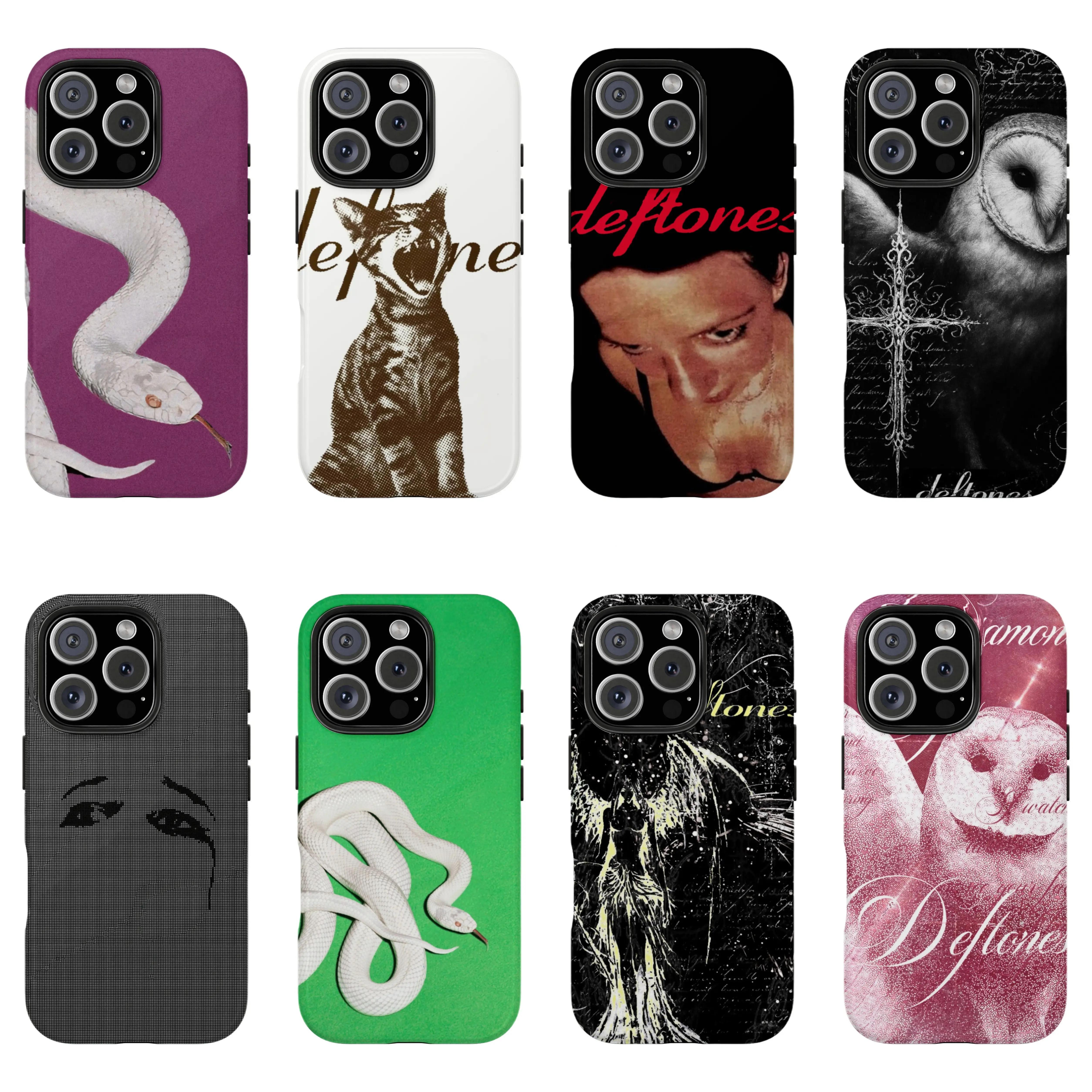 Deftones Band Graphic Phone Case phone case, view 1
