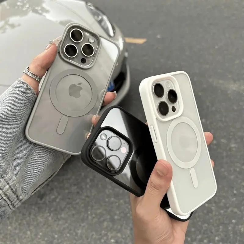 Magnetic Matte Phone Case phone case, view 7