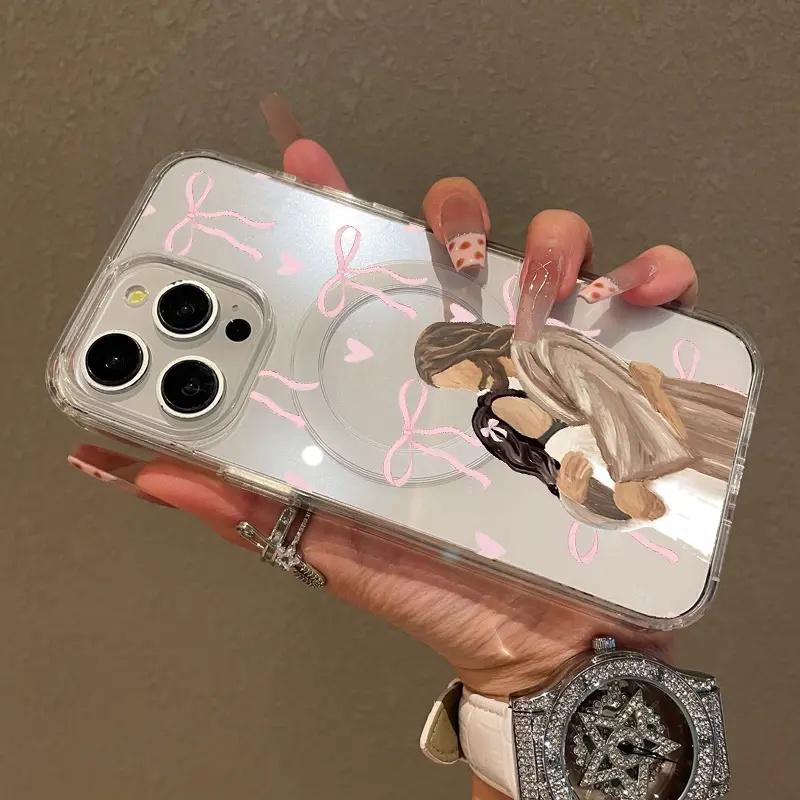 Magnetic Clear Iphone Case — Edition 8529 phone case, view 5