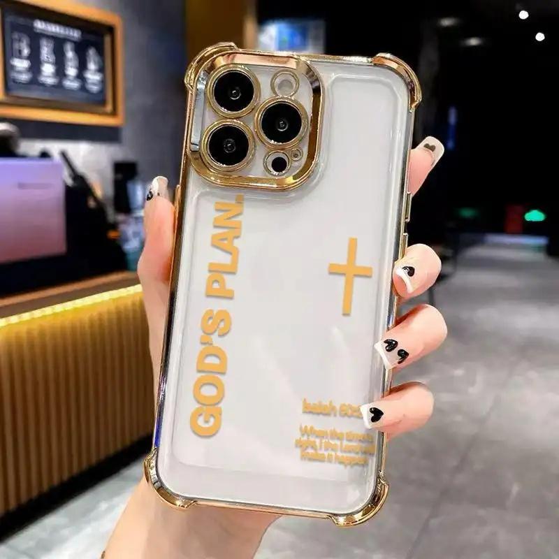 God'S Plan Clear Phone Case phone case, view 18