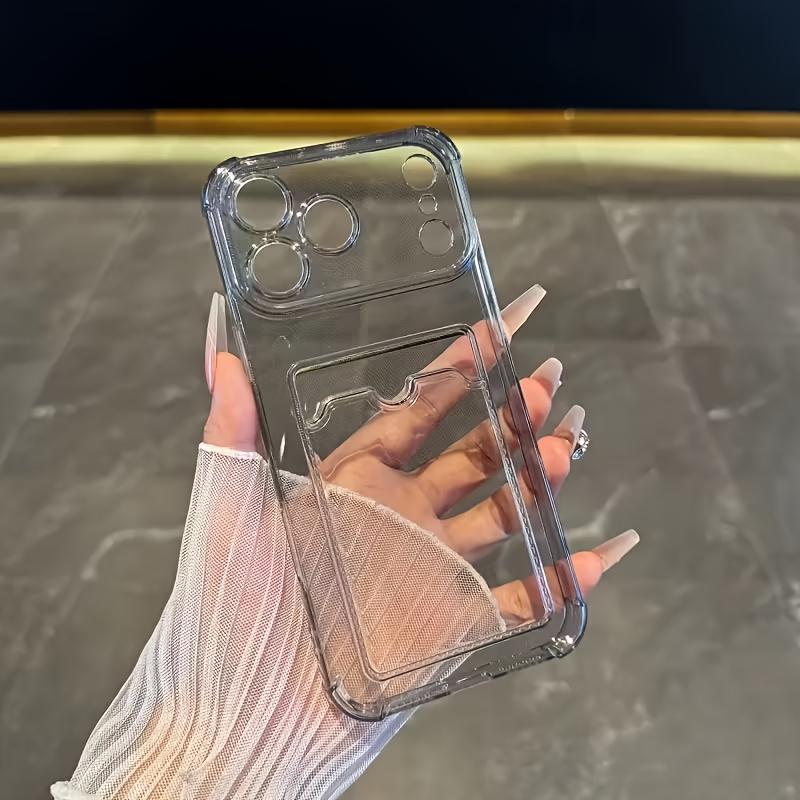Clear Card Holder Phone Case — Edition 4945 phone case, view 8