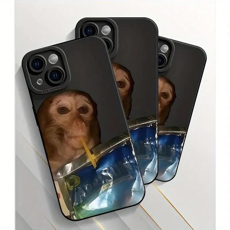 Funny Monkey Phone Case phone case, view 3