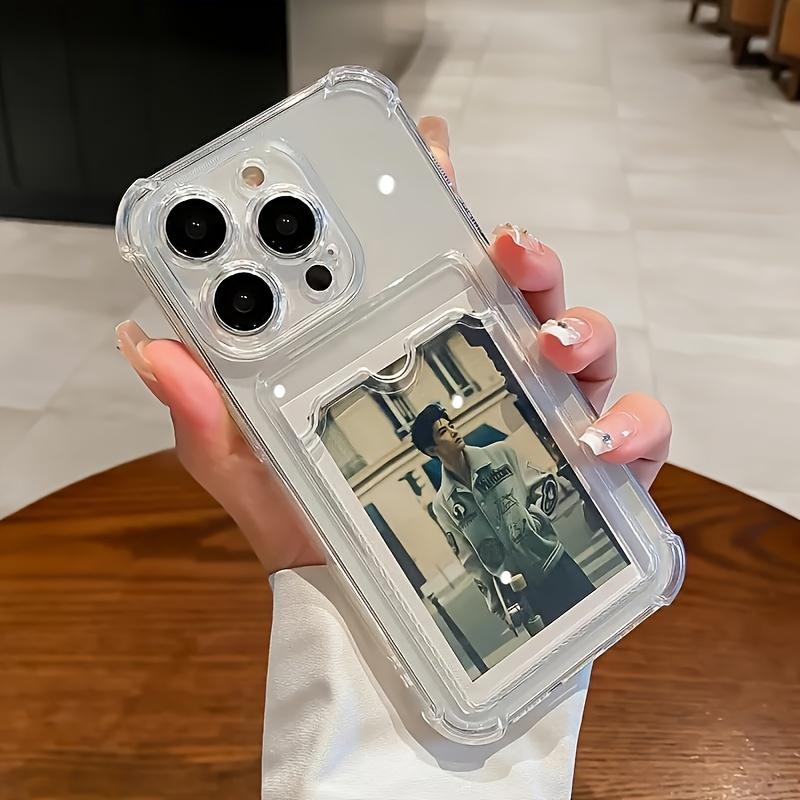 Clear Card Holder Phone Case — Edition 4945 phone case, view 6