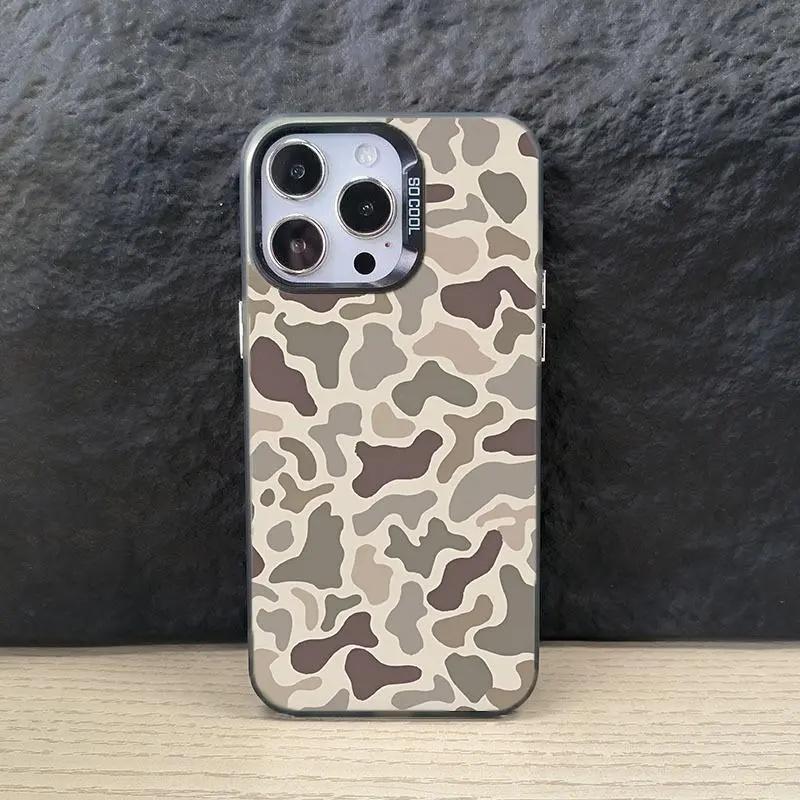 Neutral Camouflage Iphone Case phone case, view 7