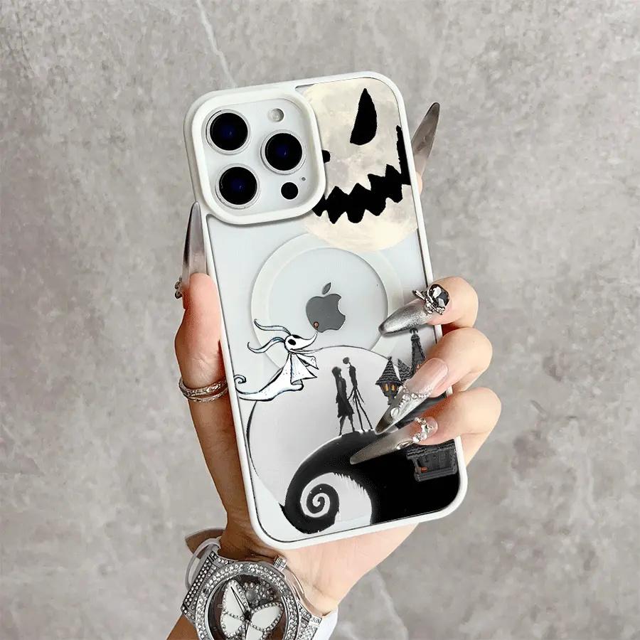 Halloween Pumpkin Magnetic Snap phone case, view 1