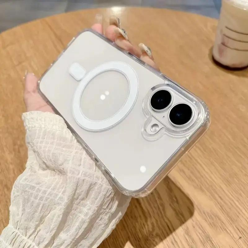 Magnetic Clear Phone Case — Edition 7777 phone case, view 3