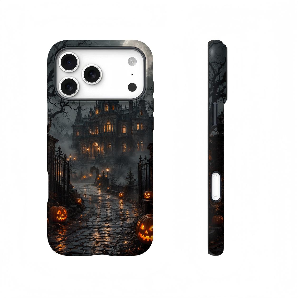 Gothic Haunted House Magnetic Compatible phone case, view 1