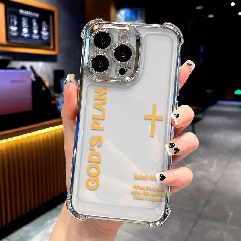 God'S Plan Clear Phone Case phone case, view 14
