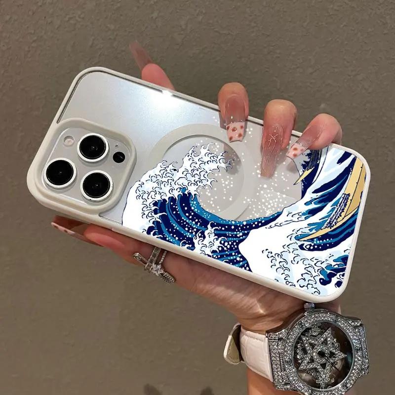 Magnetic Clear Iphone Case — Edition 3041 phone case, view 4
