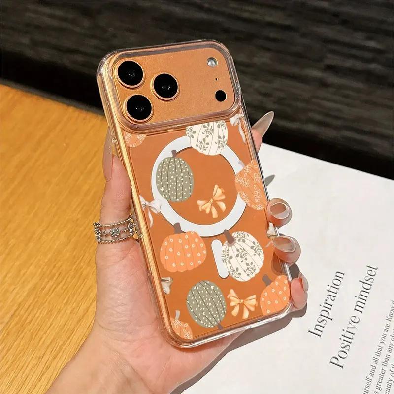 Fall Pumpkin Iphone Case phone case, view 5