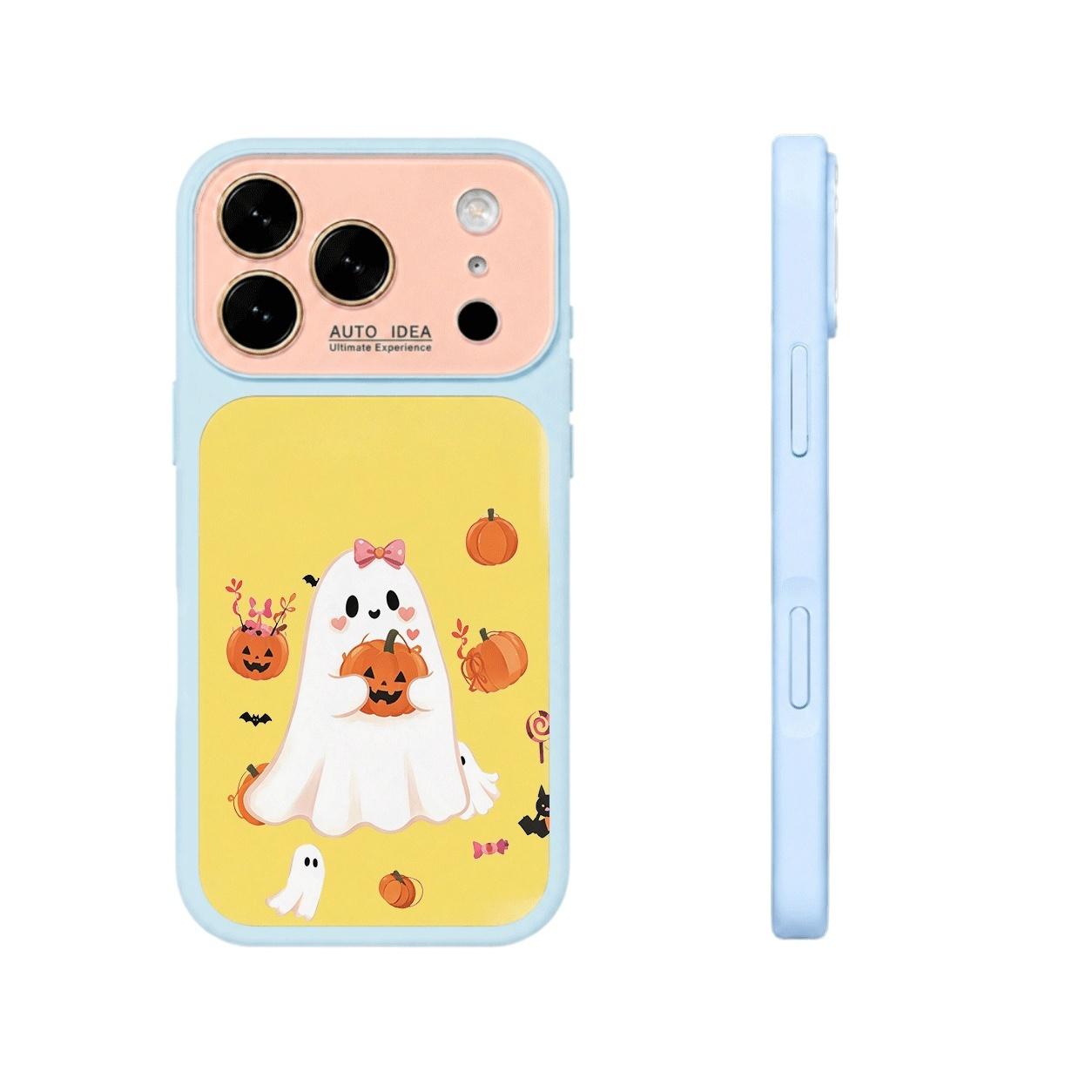 Cute Halloween Ghost Pumpkin Magnetic phone case, view 1