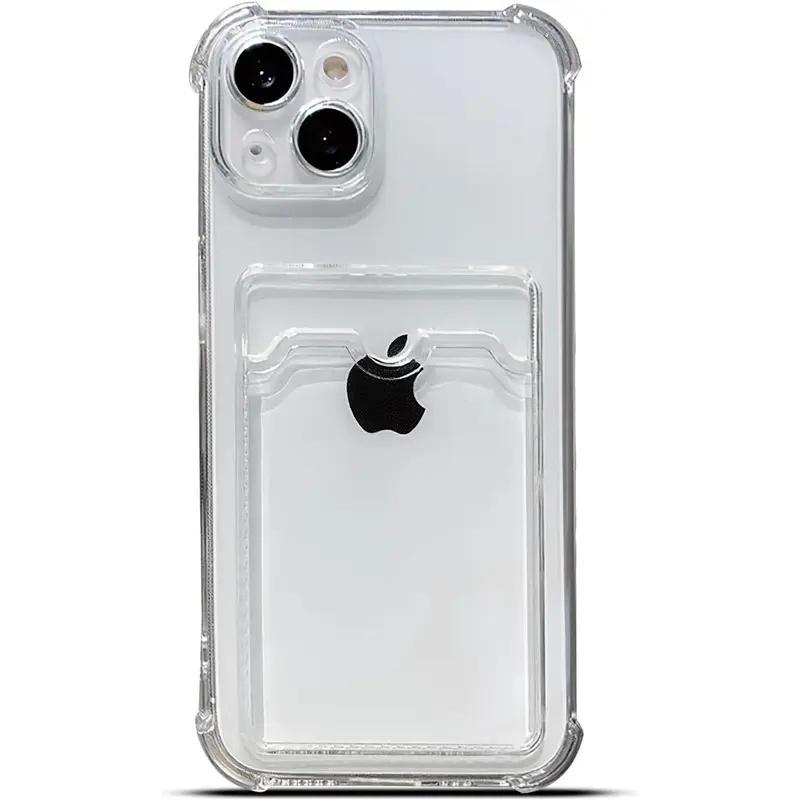 Clear Card Slot Wallet Phone Case phone case, view 1