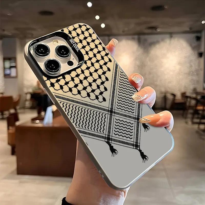 Keffiyeh Pattern Phone Case phone case, view 8