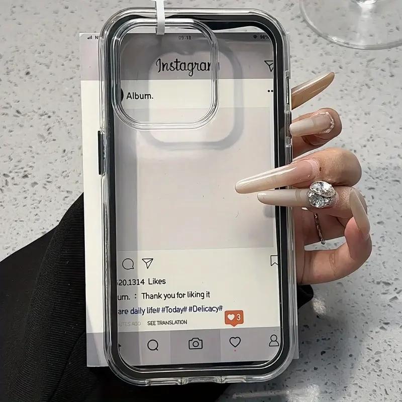 Clear Phone Case — Edition 6177 phone case, view 9