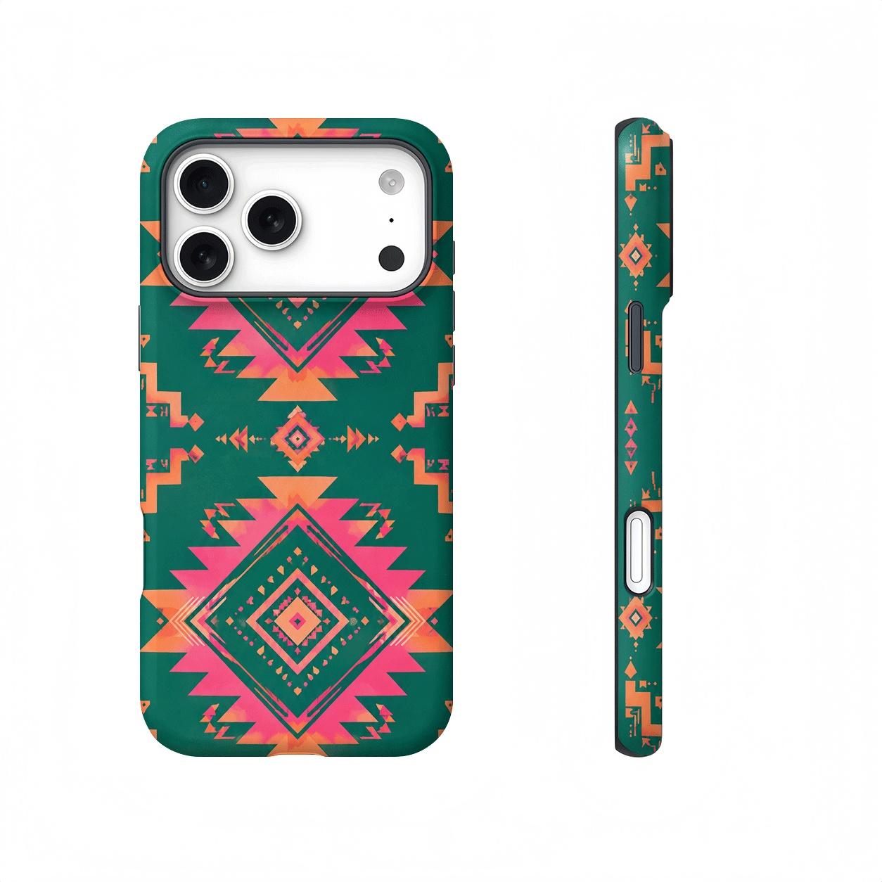 Boho Geometric Magnetic phone case, view 1