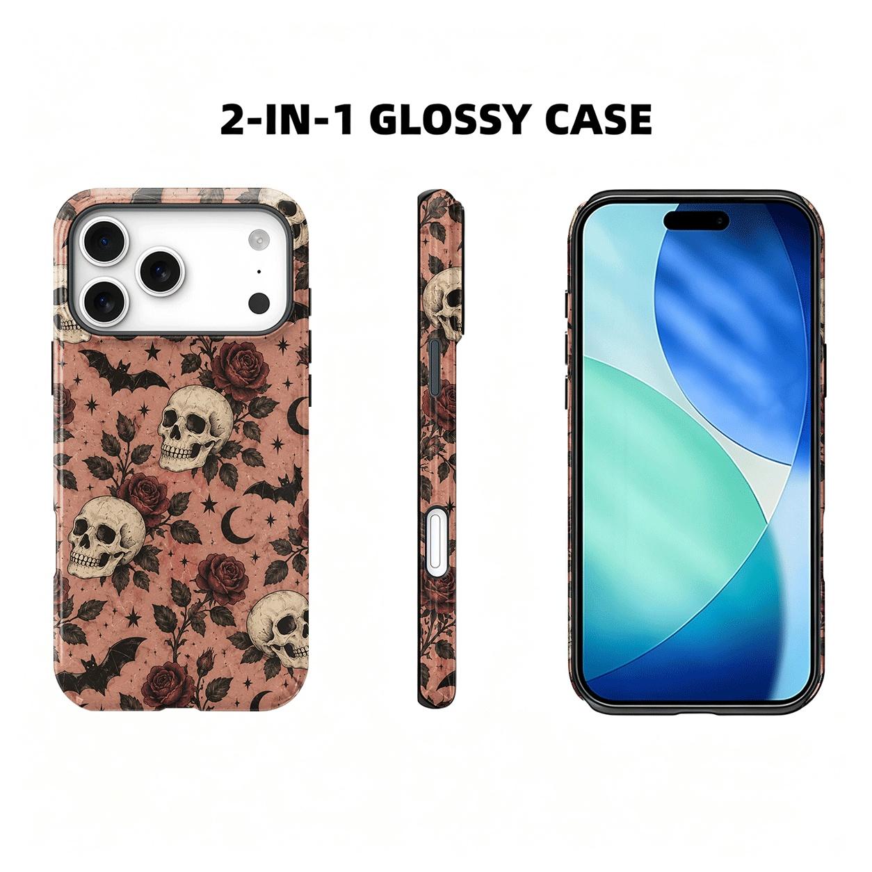 Skull Phone Case phone case, view 8