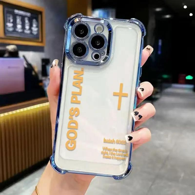 God'S Plan Clear Phone Case phone case, view 16